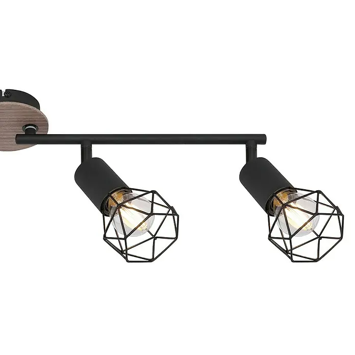 Globo Xara I Deckenstrahler XARA I - 40 W, L x B x H: 60 x 8 x 19,5 cm, E14, 4 Stk. - Detailaufnahme