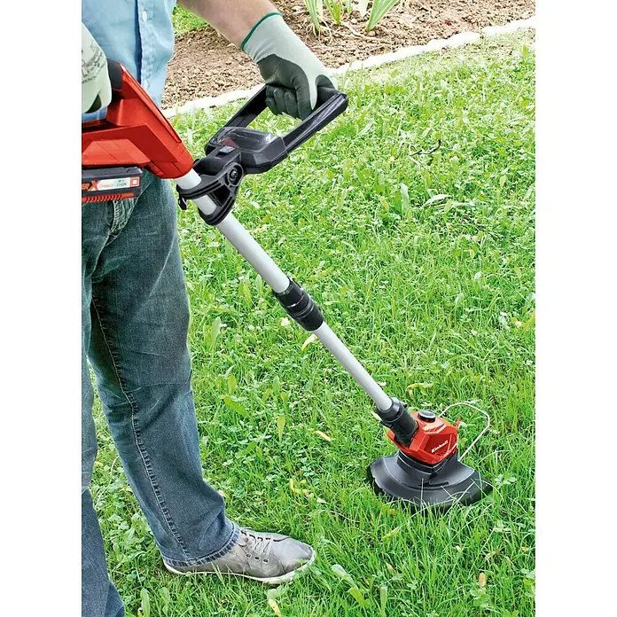 Einhell Power X-Change Akku-Rasentrimmer GE-CT 18 Li-Solo - 18 V, Li-Ionen, Ohne Akku, Schnittbreite: 24 cm - Anwendungsbeispiel