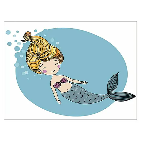 Vinilos decorativos Sirena