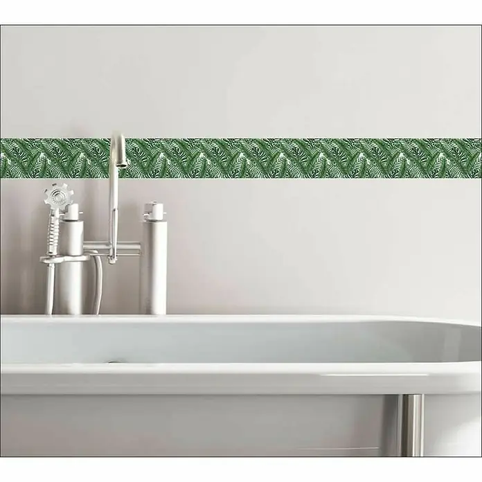 Adhesivo para cenefas Platanero - An x Al: 60 x 5 cm - Foto ambiente