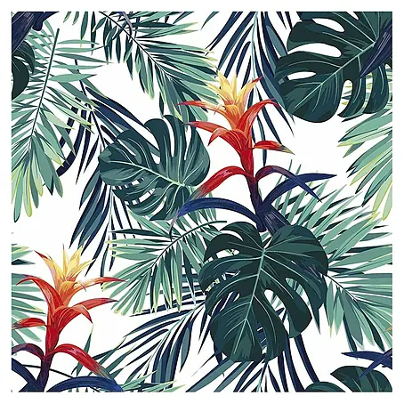 Vinilo para azulejos Selva