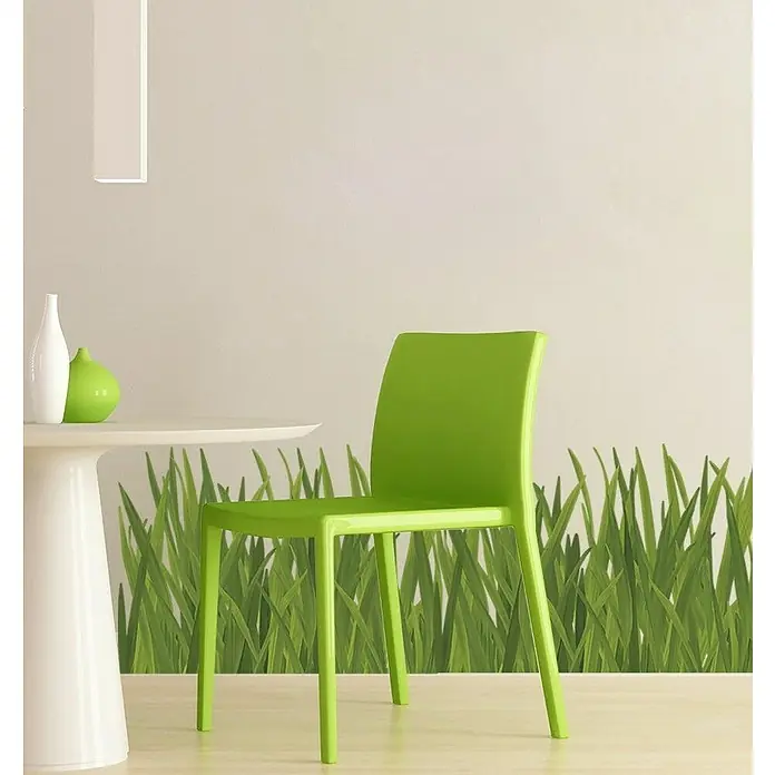 Vinilos decorativos Hierba - 1 pieza, Verde, An x Al: 48 x 68 cm - Foto ambiente