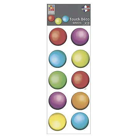 Adhesivos decorativos 3D Colores