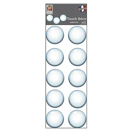 Adhesivos decorativos 3D Burbujas