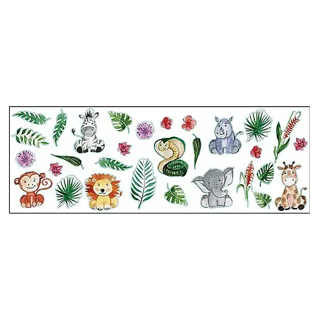 Vinilos decorativos Animales jungla