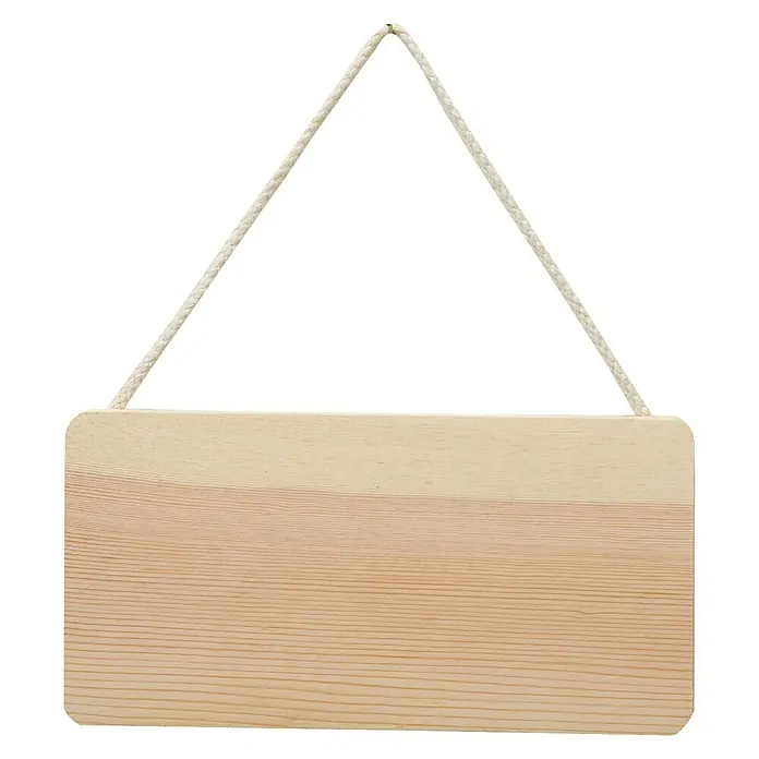 Artemio Pieza decorativa Tabla - Madera, 21 x 11 cm