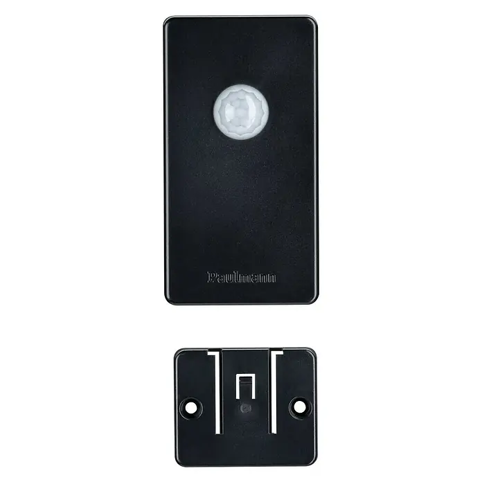 Paulmann Plug & Shine Bewegungsmelder - Anthrazit - Vorderansicht