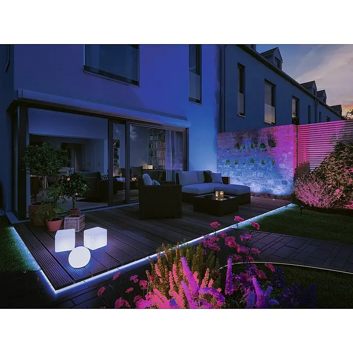 Paulmann Plug & Shine LED-Dekoleuchte - 2,8 W, Weiß - Stimmungsaufnahme
