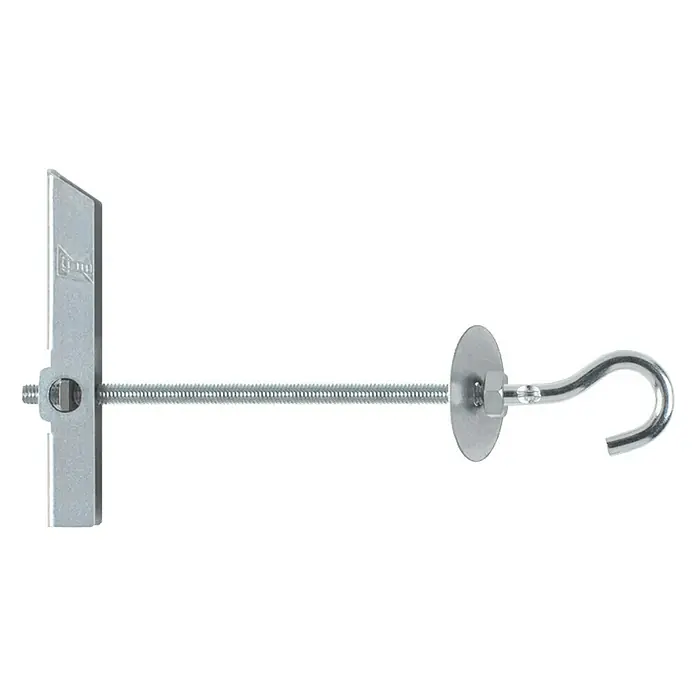 Index Taco basculante BZBAGAM05 con gancho - Diámetro taco: 14 mm, 2 uds., Apto para: Placas de yeso laminado