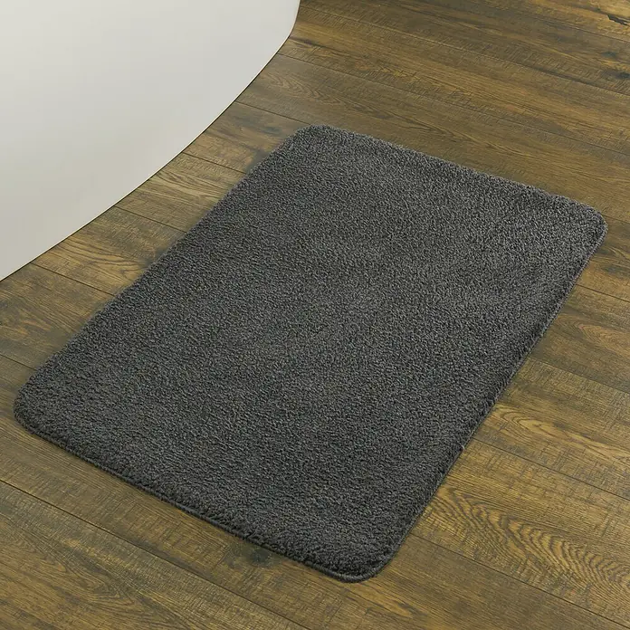 Sealskin Badkamermat Angora - 90 x 60 cm, Grijs, 100% Polyester - Sfeeropname