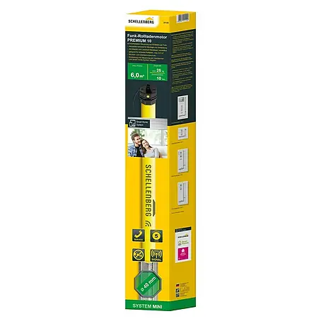 Schellenberg  Funk-Rohrmotor Premium 10 Mini