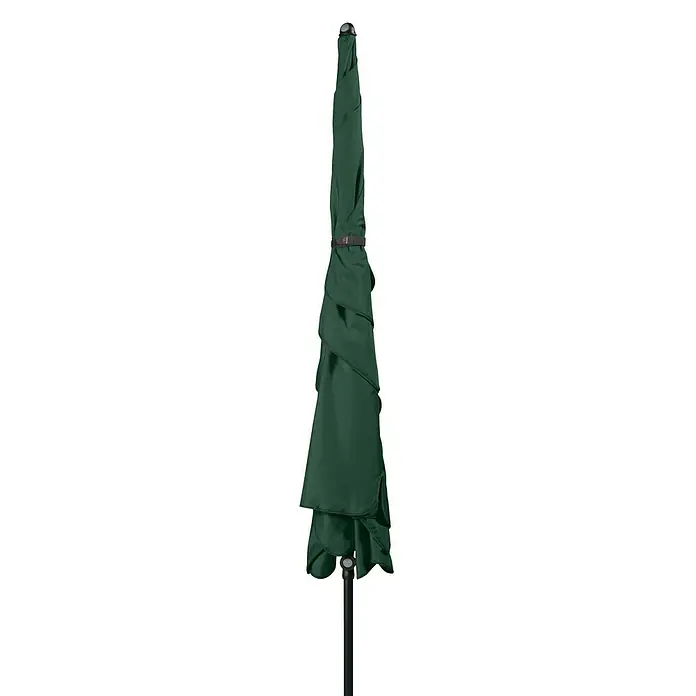 Doppler Sonnenschirm Sunline Waterproof III - Dunkelgrün, 260 x 150 cm - Rechte Seitenansicht