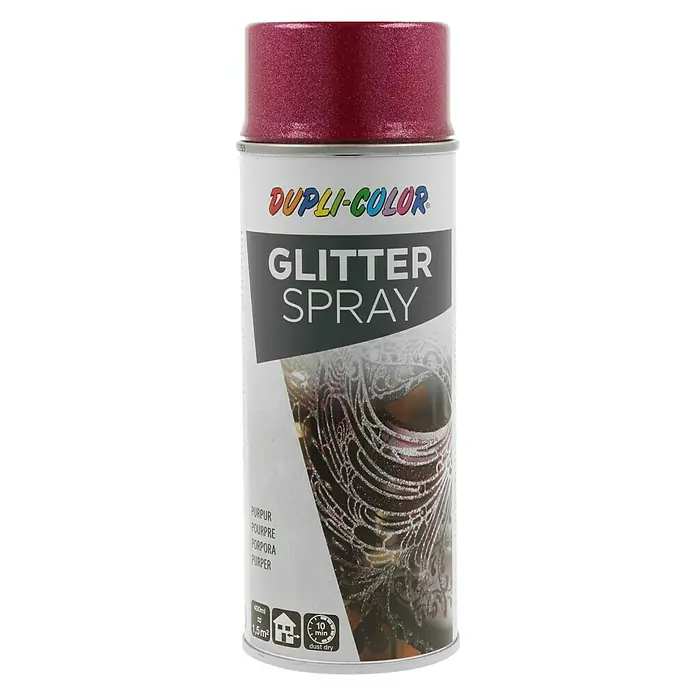 Dupli-Color Effect Diamanteffektspray - Purpur, Transparent, Schnelltrocknend, 400 ml - Vorderansicht