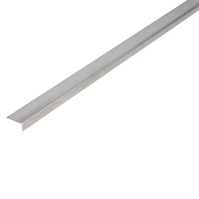 Perfil angular - L x An x Al: 1.000 x 20 x 10 mm, Acero inoxidable