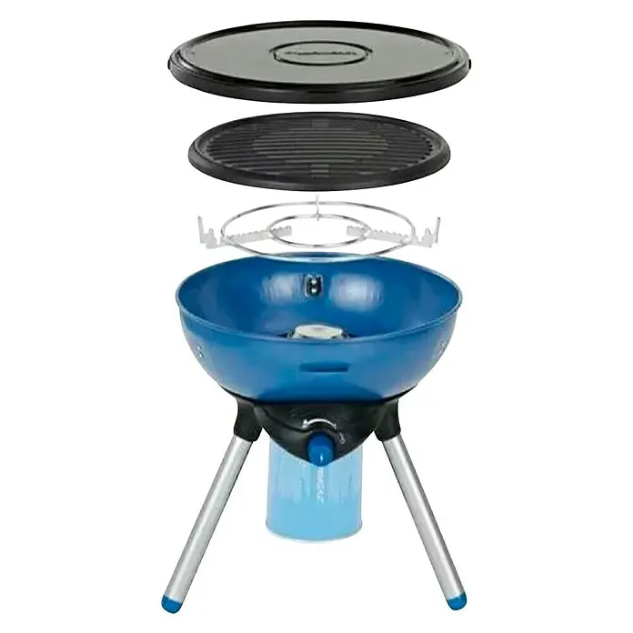 Campingaz Plinsko kuhalo i roštilj Party Grill - 2.000 W, S nogama - Pogled sprijeda