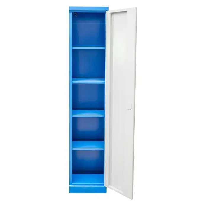 Güde Werkzeugschrank Typ A - 37,5 x 38 x 193 cm, Blau/Grau - Vorderansicht