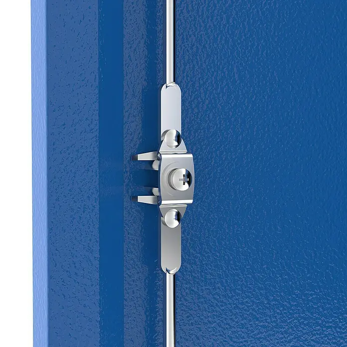 Güde Werkbank GW 6/1 XL - L x B x H: 60 x 171,2 x 85 cm, Anzahl Schubladen: 6 Stk., Blau/Schwarz - Detailaufnahme