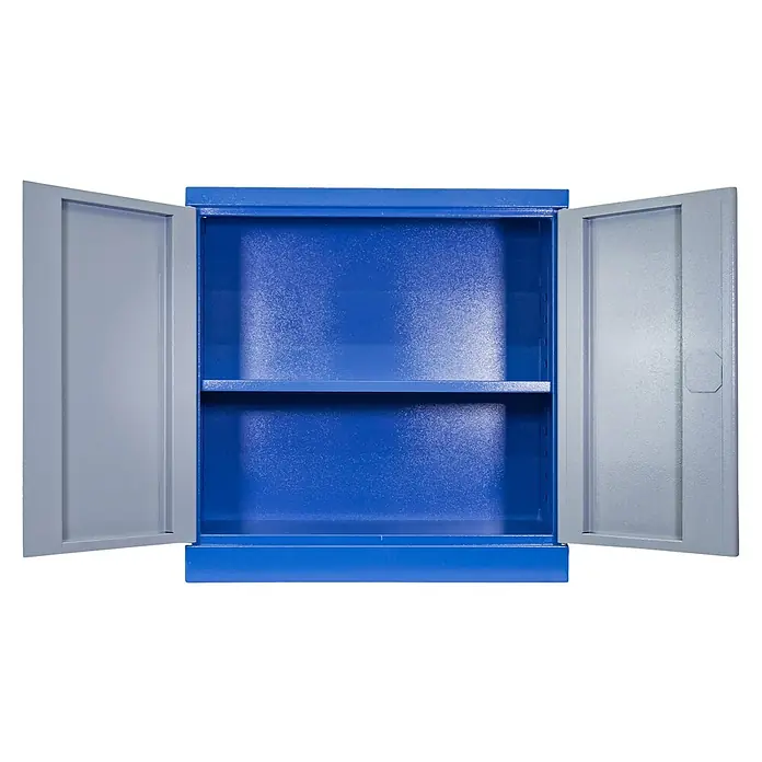Güde Werkzeugschrank Typ B1 - 38 x 78 x 80 cm, Blau/Grau - Vorderansicht