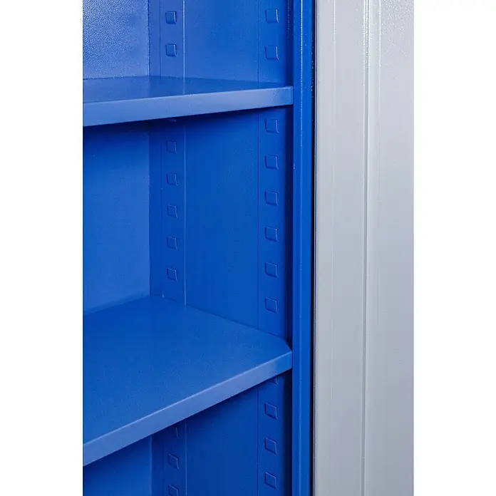 Güde Werkzeugschrank Typ C - 38 x 110 x 193 cm, Blau/Grau - Detailaufnahme