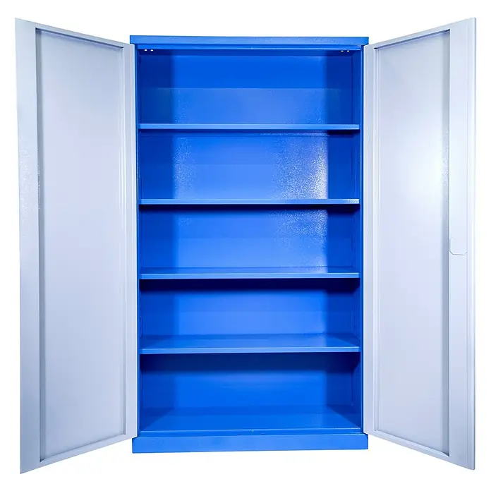 Güde Werkzeugschrank Typ C - 38 x 110 x 193 cm, Blau/Grau - Vorderansicht