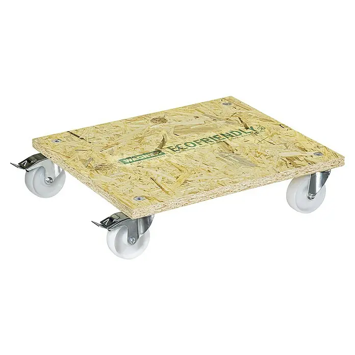 Wagner System Transportroller MM 1617 - L x B x H: 590 x 490 x 118 mm, Traglast: 400 kg - Diagonale Ansicht