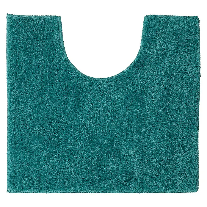 Sealskin Toiletmat Doux - 50 x 45 cm, Aqua, 100% Polyester - Vooraanzicht