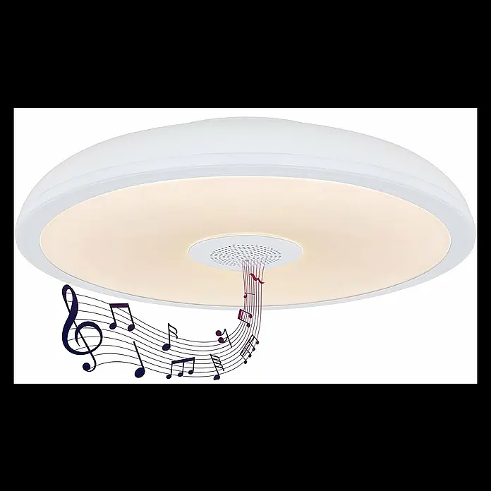 Globo Okrugla stropna LED svjetiljka - 18 W, Ø x V: 280 x 55 mm, RGBW - Globo Lighting RAFFY