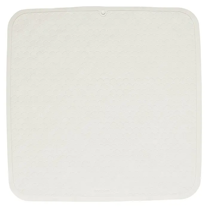 Sealskin Douchemat Rubelle - 52 x 52 cm, Wit, Rubber - Vooraanzicht
