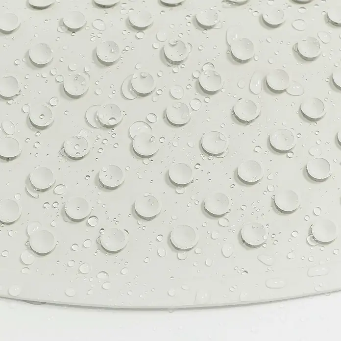 Sealskin Mat voor badkuipen Rubelle - 75 x 37 cm, Rubber, Wit - Close-up