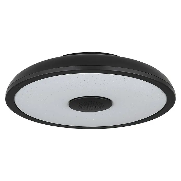 Globo Okrugla stropna LED svjetiljka - 18 W, Ø x V: 28 x 5,5 cm, RGBW - Dijagonalni pogled