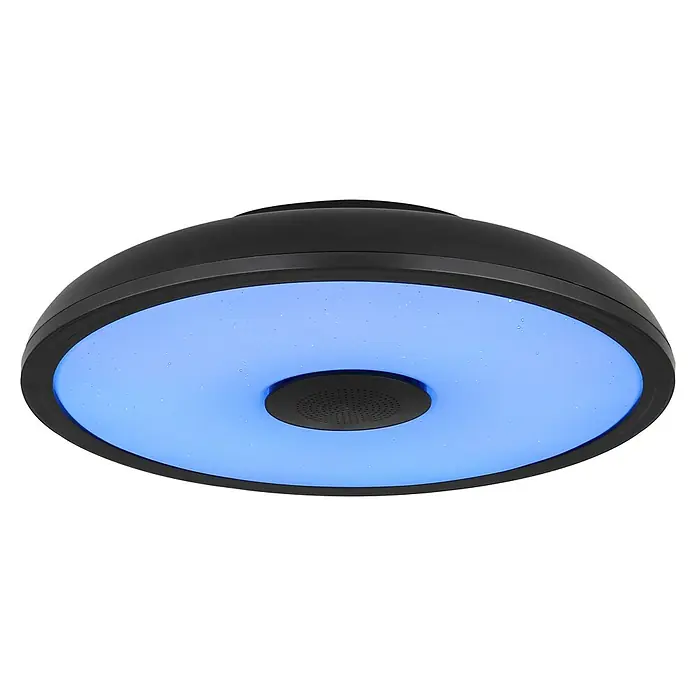 Globo Okrugla stropna LED svjetiljka - 18 W, Ø x V: 28 x 5,5 cm, RGBW - Dijagonalni pogled