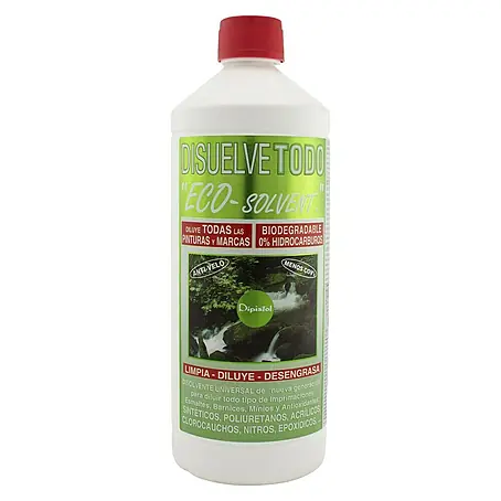 Disolvente líquido ECO disuelve todo