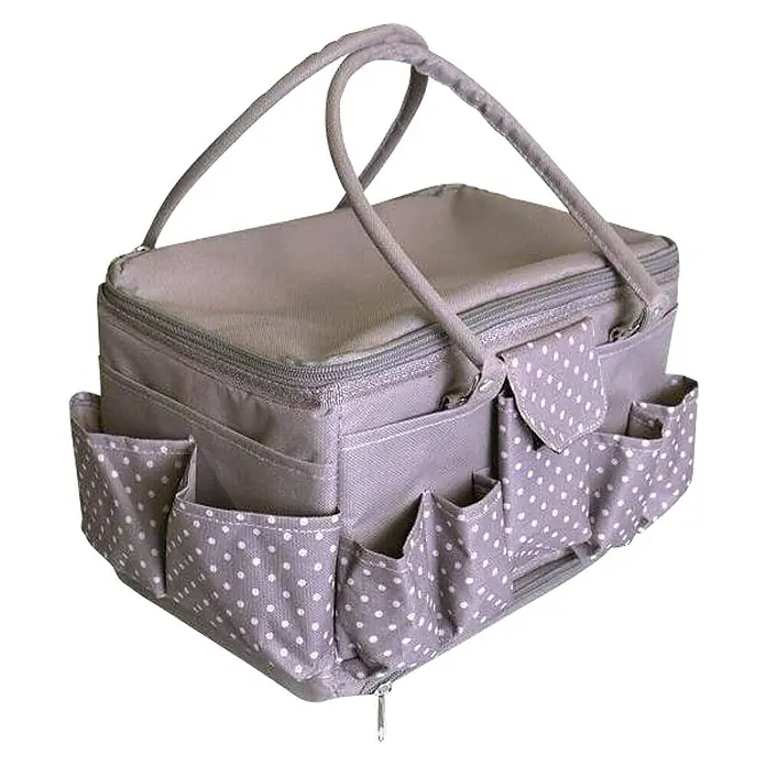 Bolsa de almacenaje Lunares - L x An x Al: 20 x 29 x 19 cm - Vista angular