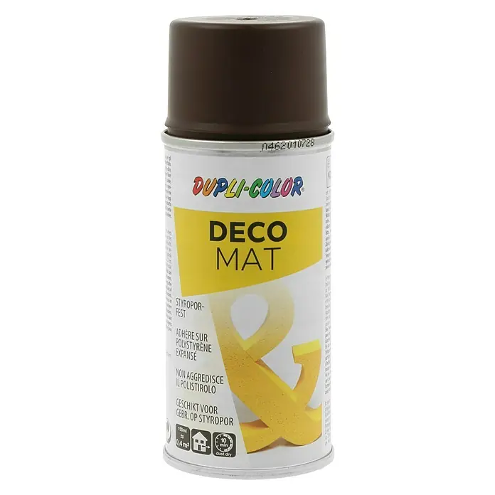 Dupli-Color Deco Mat Acryl-Lackspray RAL 8017 - Schokobraun, 150 ml, Matt - Vorderansicht