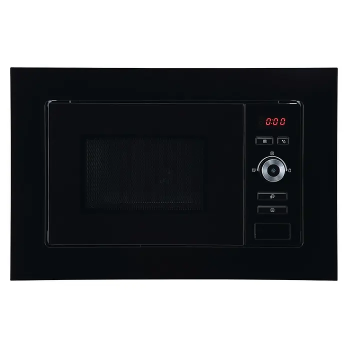 Respekta Einbau-Mikrowelle Lara MW 733 - Max. Leistung: 700 W, 17 l, Schwarz - Vorderansicht
