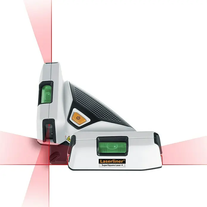 Laserliner Linijski laser SuperSquare-Laser 4 - Maksimalni radni prostor: 15 m - Proizvod u upotrebi