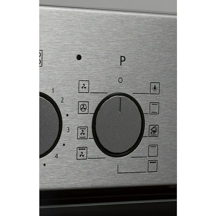 Respekta Einbauherd-Set Pumba HS3000-33 - Anzahl Beheizungsarten: 8 Stk., Edelstahl/Schwarz - Detailaufnahme