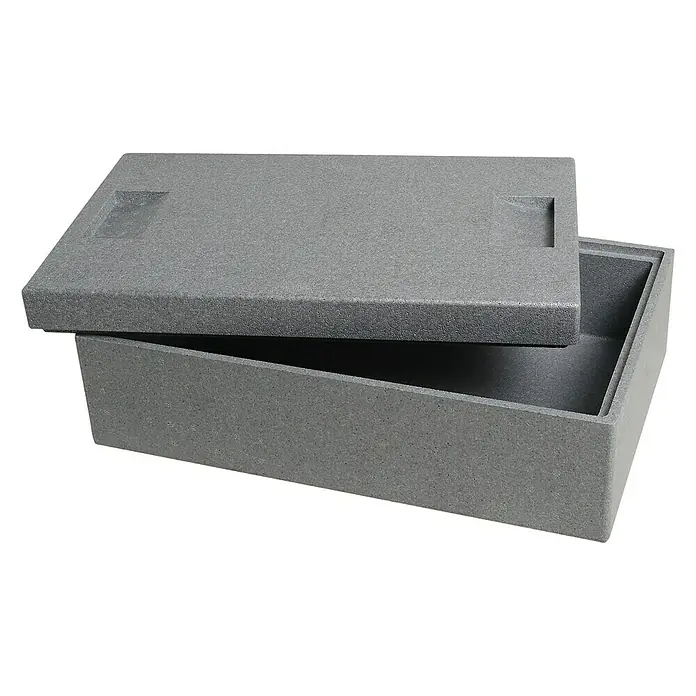 Termo kutija - 54,5 x 35 x 18 cm, Prikladno za: Prehrambeni proizvodi, Ekspandirani polistirol (EPS) - Pogled sprijeda