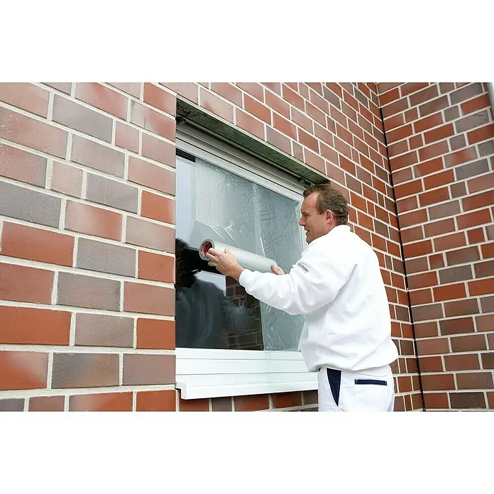 Kip Schutzfolie 213 - 100 m x 50 cm, Selbstklebend, Stärke: 0,05 mm - Anwendungsbeispiel