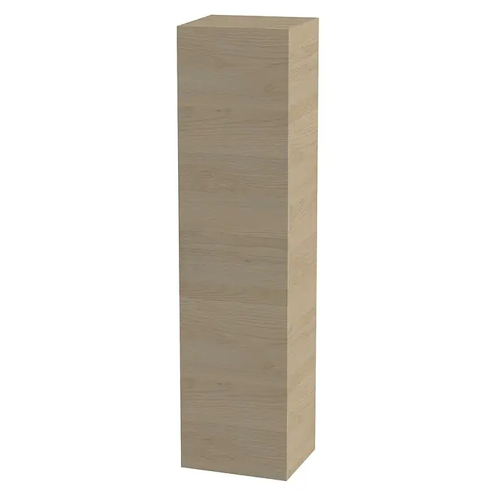 Tiger Studio Hoge kast - 40 x 35 x 160 cm, Naturel Eiken - Diagonaal zicht