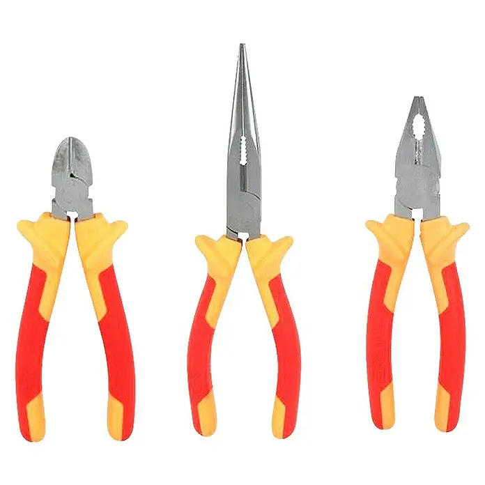 Alpha Tools Zangen-Set VDE - 3 -tlg. - Vorderansicht