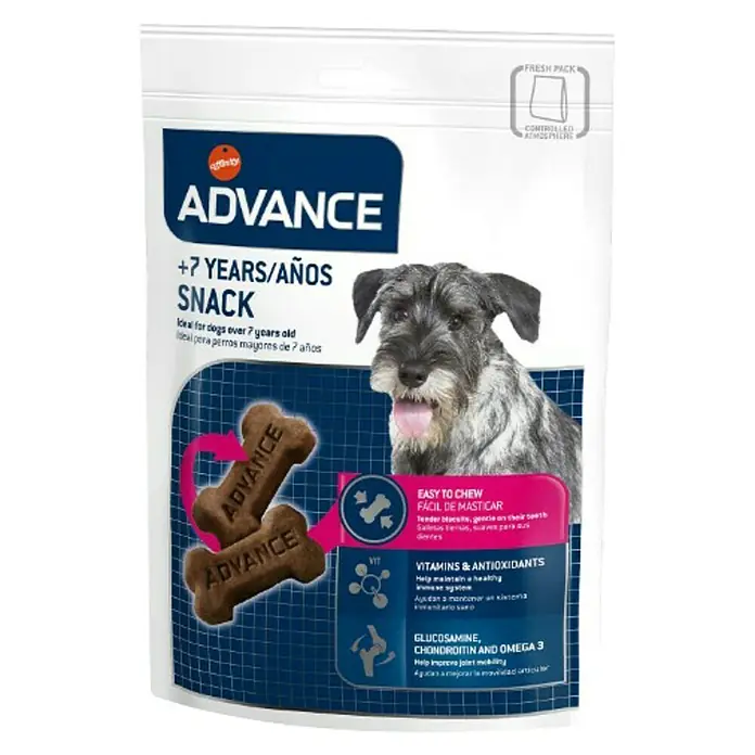 Affinity Advance Snack para perros - 150 g, Edad recomendada: 7 años - Vista frontal