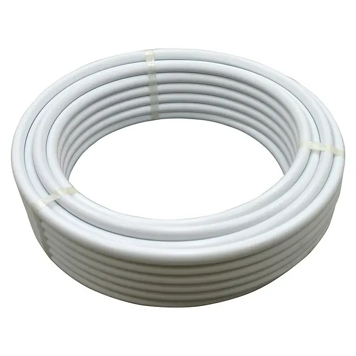 Tubo PE goteo Bicapa - Ø x L: 16 mm x 25 m, Blanco - Vista angular