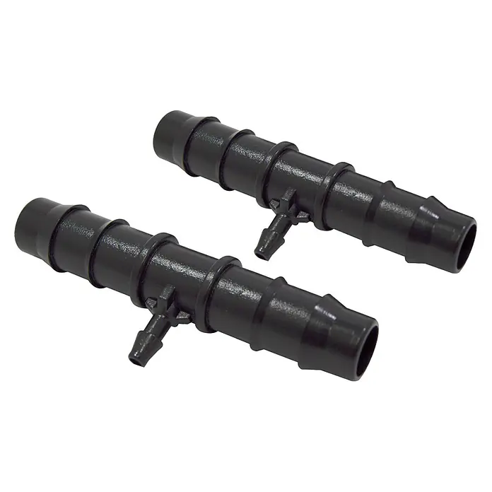 Pieza T Goteo - Diámetro: 4 mm, 2 ud. - Vista angular