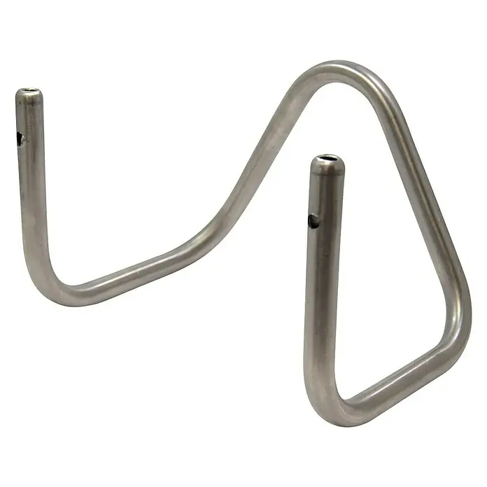 Portamangueras manual de pared - Metal, 10 m - Vista angular
