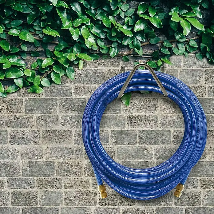 Portamangueras manual de pared - Metal, 10 m - Foto ambiente