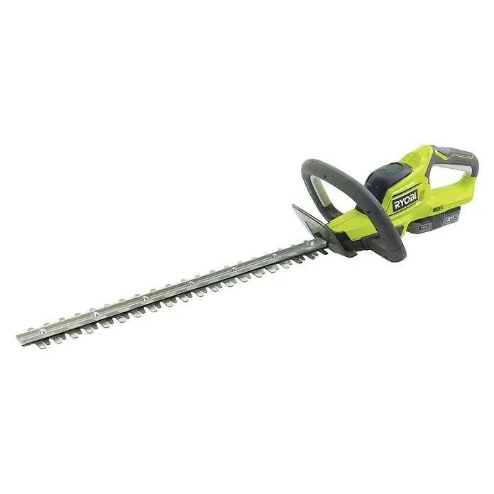 Ryobi ONE+ Akku-Heckenschere RHT184520 - 18 V, Li-Ionen, 2 Ah, Anzahl Akkus: 1 Akku, Schnittlänge: 45 cm - Diagonale Ansicht