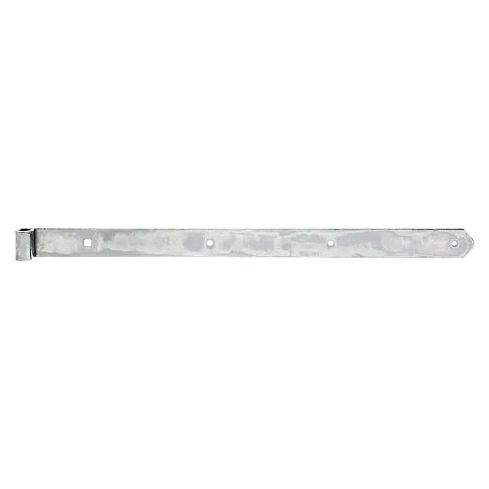 Stabilit Pernio bisagra - L x An: 600 x 40 mm, Espesor: 5 mm, Zincado - Vista frontal