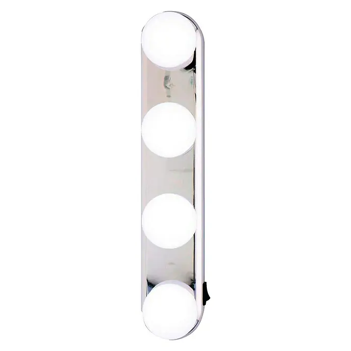 Luz LED frontal Espejo - L x An x Al: 6 x 7 x 31 cm - Vista frontal