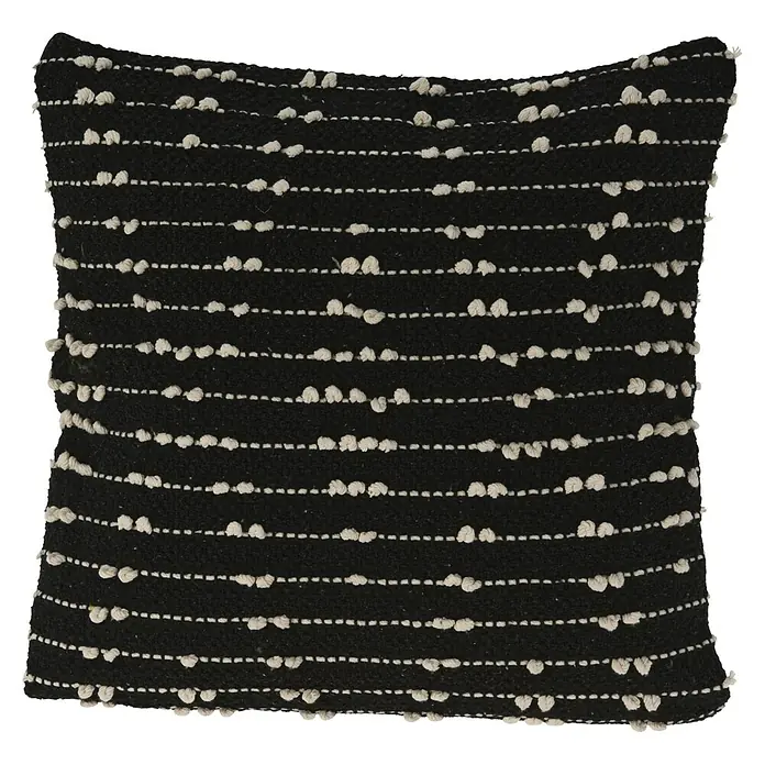 Cojín Étnico - Negro, 100% algodón, An x Al: 45 x 45 cm - Vista frontal